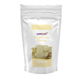 Dekozauber24 gocce di copertura, bianche, 500g, al gusto di cioccolato bianco e vaniglia, chips Deco Melts, adatte al microonde, per cake pops, torte, crostate, crostate, colatura o glassa Naty Shop Pasta di zucchero bianca