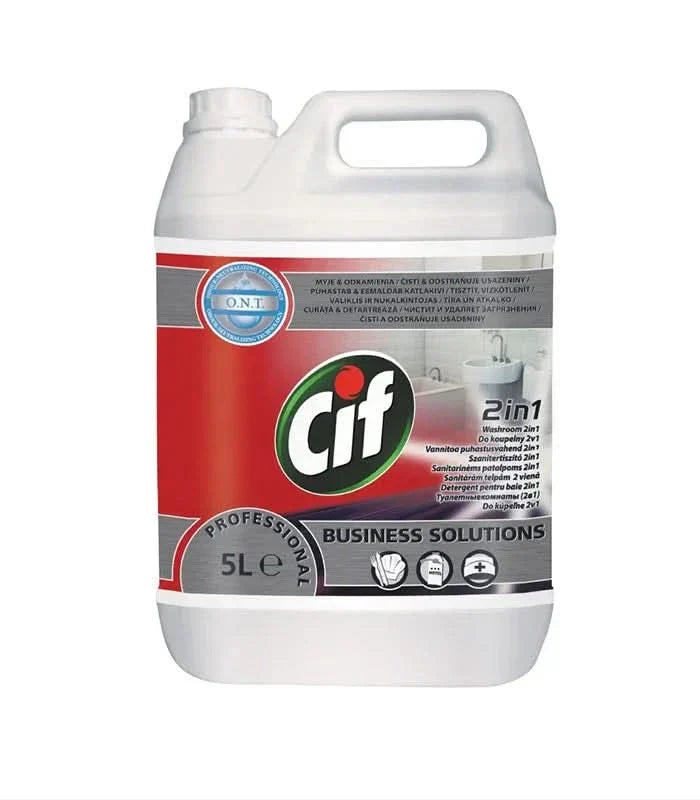Cif Detergente bagno 2in1 Professionale 5L Detergenti Naty Shop