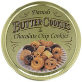 Biscotti danesi al burro e biscotti con gocce di cioccolato, Biscotti danesi al burro, Miscela di biscotti in scatola, 500 g