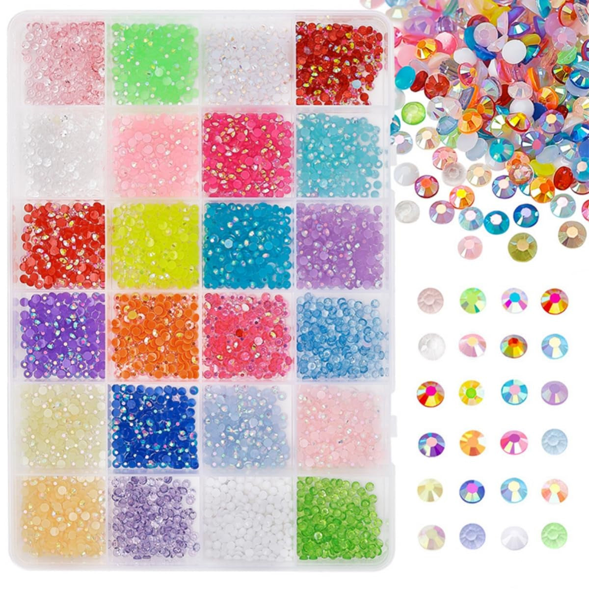 GZMAYUEN 920 pezzi perle per unghie con retro piatto oro argento per unghie, perle per unghie beige bianco Halbrunde, piccole perle con retro piatto Halbrunde per decorazioni per nail art fai da te