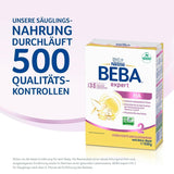 BEBA Expert HA 2 Latte di proseguimento dopo 6 mesi, omogeneizzato con proteine ​​idrolizzate, solo lattosio, senza olio di palma, confezione da 6 (6 x 550 g) Naty Shop