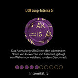 L'OR Suprême Lungo Intense 5, delicato, Intensità 5/10, compatibile Nespresso* Pro Kaffeekapseln, 50 Kapseln