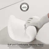 Cuscino per il collo dell'auto Cuscino morbido per poggiatesta dell'auto Cuscino per il collo dell'auto Cuscino per il collo dell'auto Cuscino per il collo Accessorio Cuscino Memory Cotone Accessorio per l'auto Cuscino per il poggiatesta Cuscino per il poggiatesta (Nero) Cuscini ortopedici cervicali Naty Shop