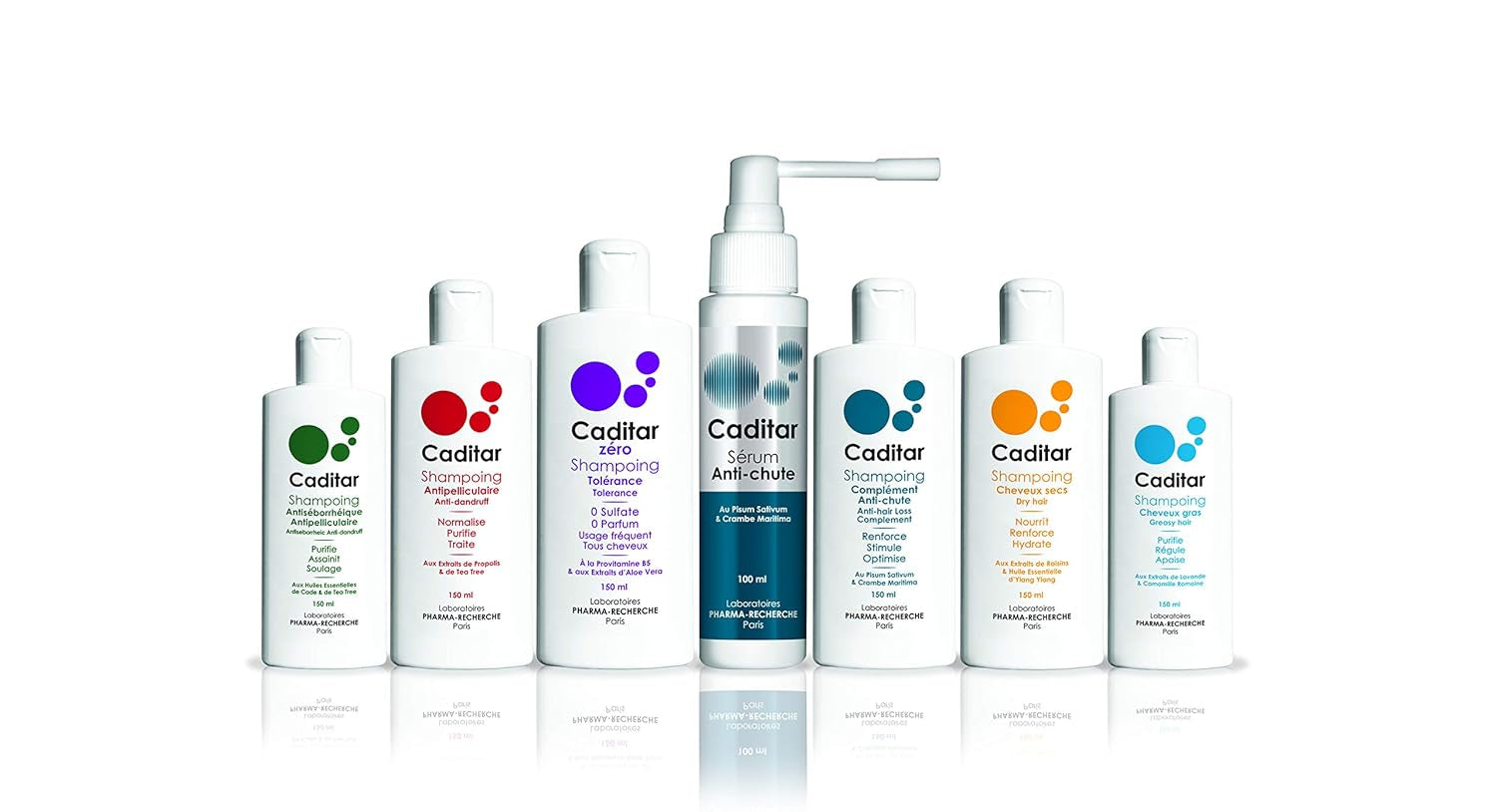 Caditar Siero contro la caduta dei capelli, 100 ml Cura dei capelli Naty Shop