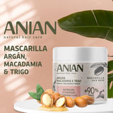 ARGÁN nutrizione y suavidad mascarilla 350 ml Maschera per capelli Naty Shop