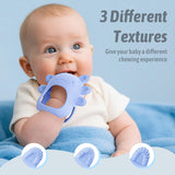 akolik Massaggiagengive per Bambini 0 3 6 9 Mesi Giocattolo per Massaggiagengive e Aiuto BPA Free Massaggiagengive per Bambini Guanti per Dentizione Alimenti Sicuri Regali per Neonati