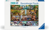 Ravensburger Puzzle 16652 - Il Mondo dei Grandi Animali - Puzzle da 2000 pezzi per adulti e bambini dai 14 anni in su, disegnato da Aimee Stewart Puzzle Naty Shop