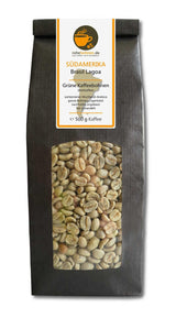 Caffè crudo - Caffè verde Kenya, India, Brasile (confezione ridotta caffè verde in grani 3x500g) - Certificato GMP