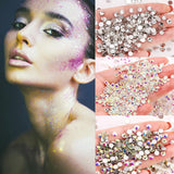 4200 Pezzi Strass per Nail Art, Pietre Glitterate in 36 Colori, Pietre per Decorazioni per Unghie per Accessori per Nail Art e Strass, Cristalli Trasparenti con Pinzetta per Selezione Strass e Penna per Punteggio