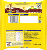 Nestlé Crunchy Waffle Delicious Barretta di waffle al cioccolato al latte Confezione multipla 1 confezione (3x26 g ciascuno)