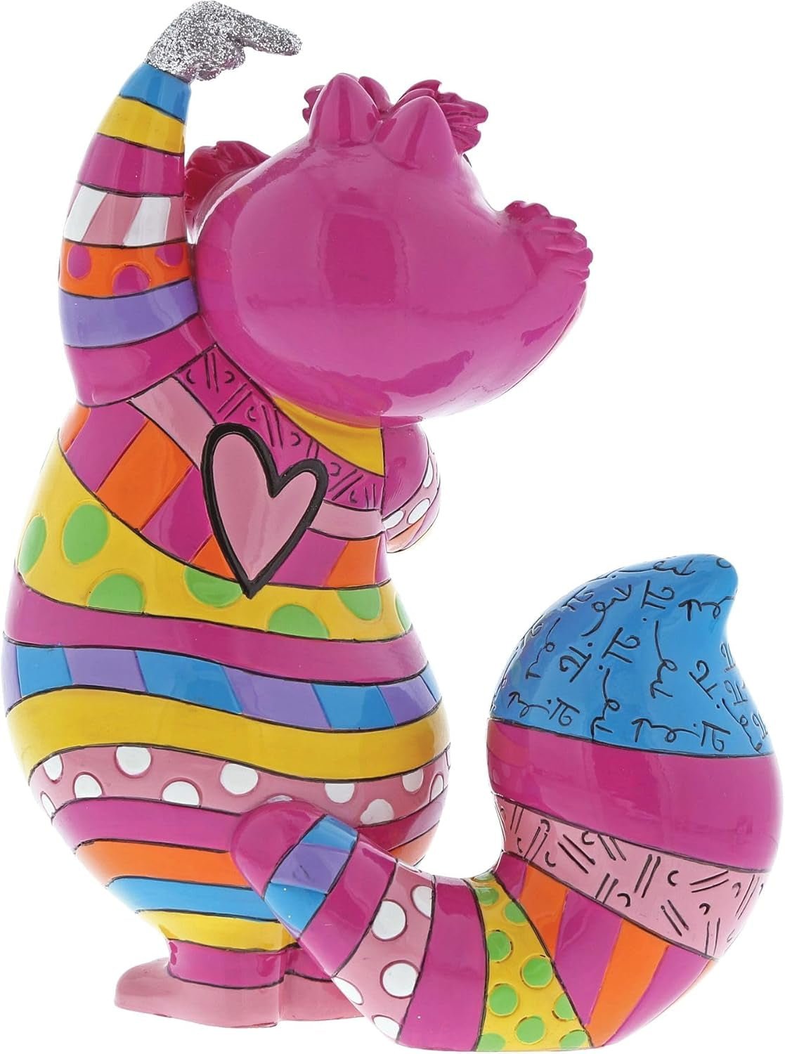 Disney Britto Collection Statuetta Gatto del Cheshire, Statuette e sculture colorate Naty Shop