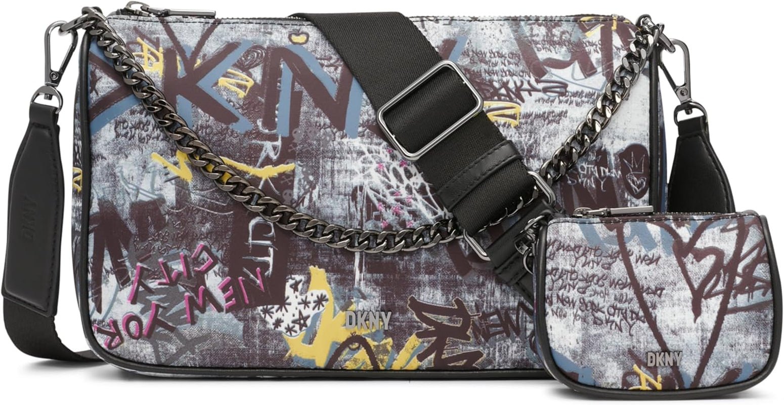 DKNY Bodhi Borse a tracolla Donna Naty Shop Nero Multi