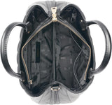 DKNY Chain Lexington Park Borsa a catena con logo media, Nero / Oro, Taglia unica Borse Naty Shop da donna