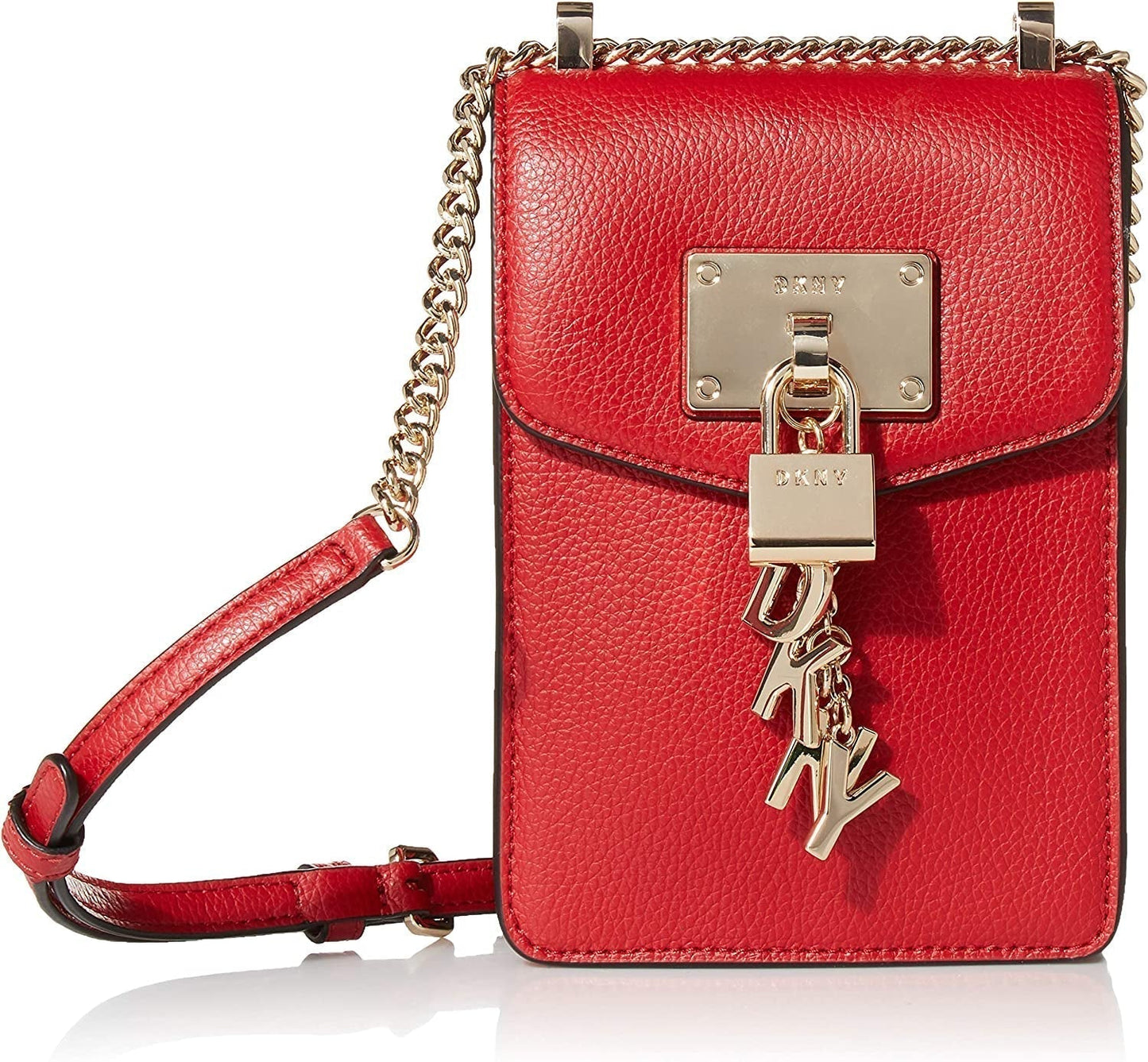 Borsa a tracolla DKNY Elissa N/S Donna Borse Naty Shop Brt Rosso