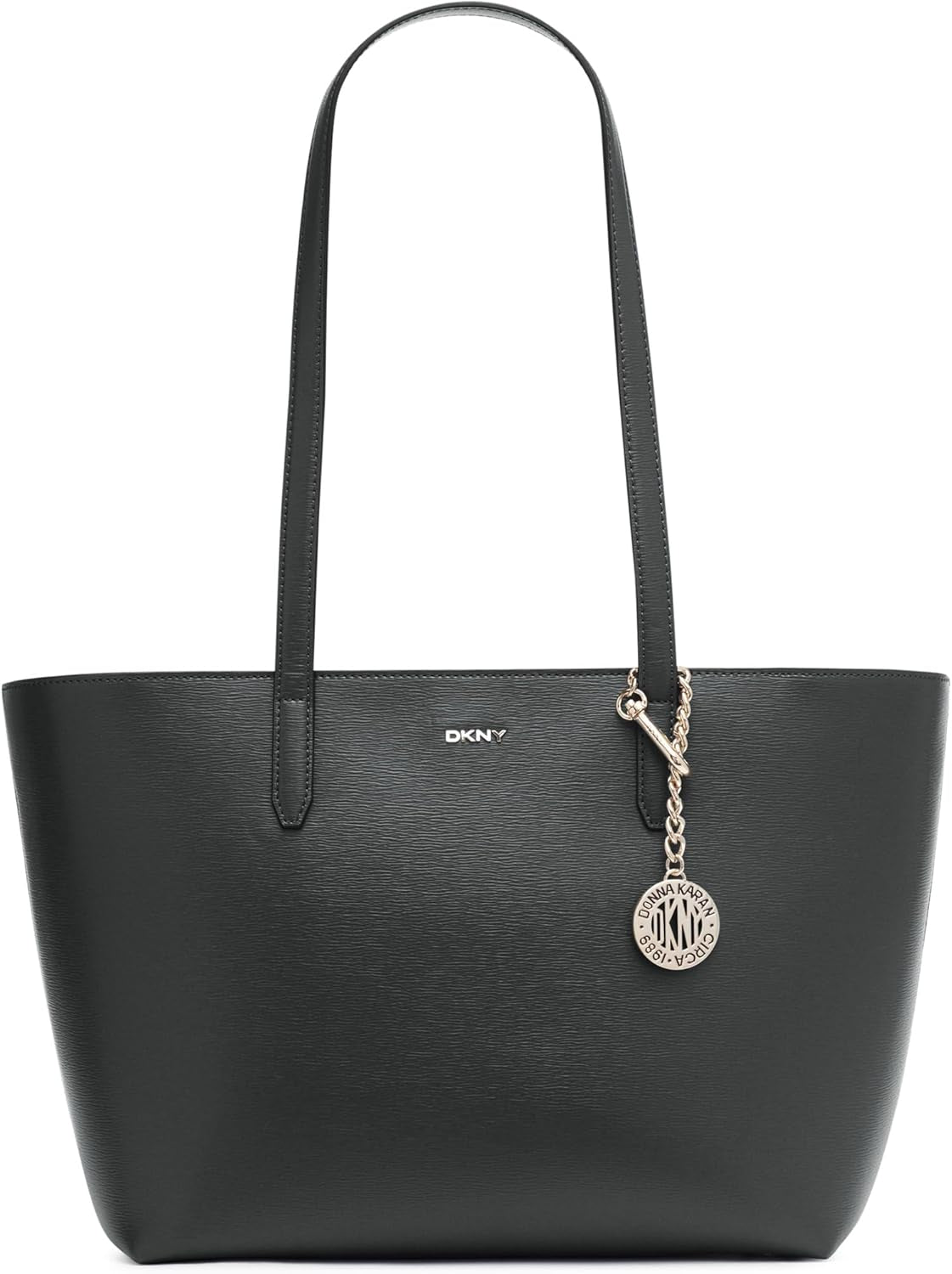 Borsa tote media in pelle Bryant DKNY da donna, Borsa tote nera / oro Borse da donna Naty Shop Titolo predefinito