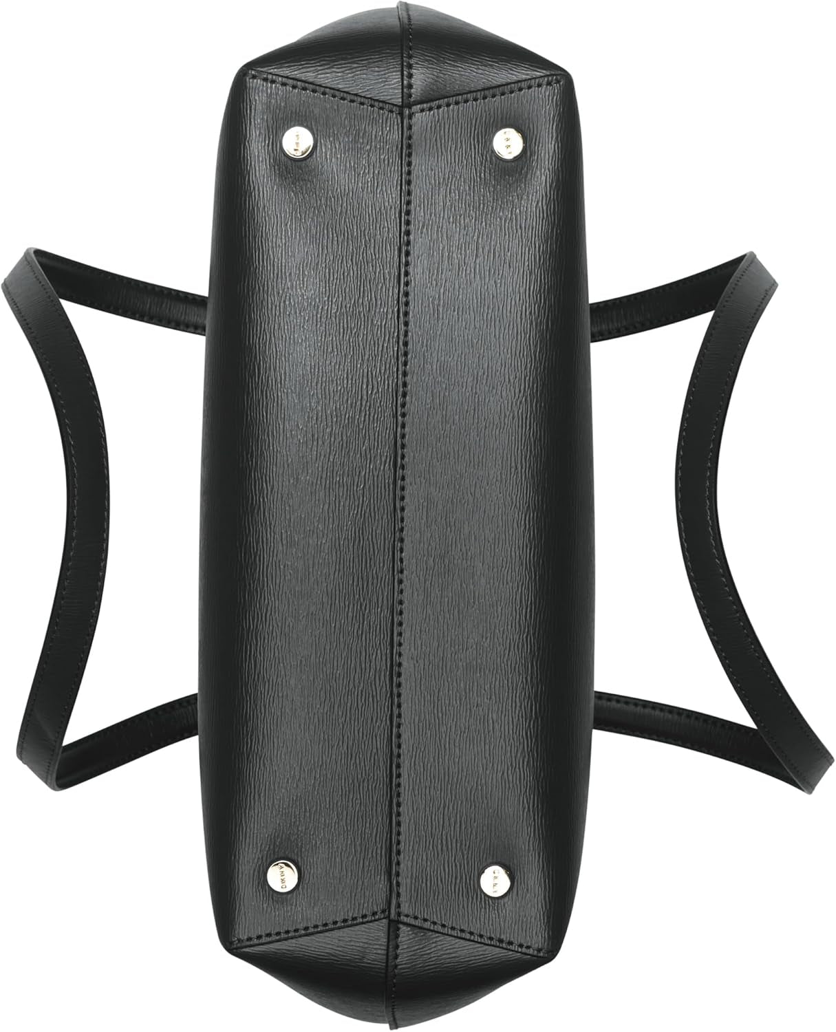 Borsa tote media in pelle Bryant DKNY da donna, Borsa tote nera / oro Naty Shop