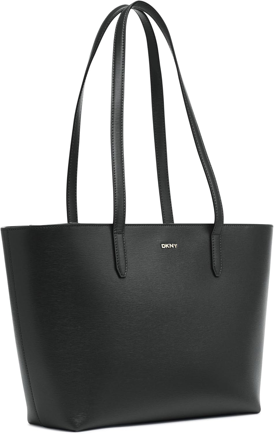 Borsa tote media in pelle Bryant DKNY da donna, Borsa tote nera / oro Naty Shop