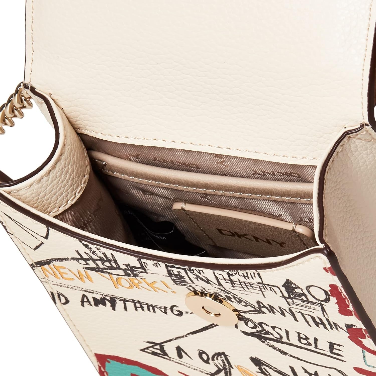 DKNY Borsa a tracolla Elissa N/S Phone Cr da donna, Taglia unica Borse da donna Naty Shop