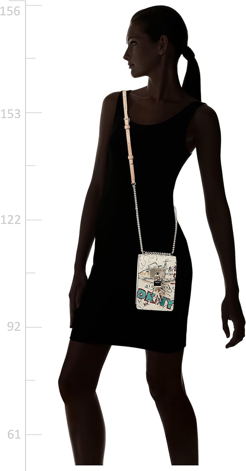 DKNY Borsa a tracolla Elissa N/S Phone Cr da donna, Taglia unica Borse da donna Naty Shop