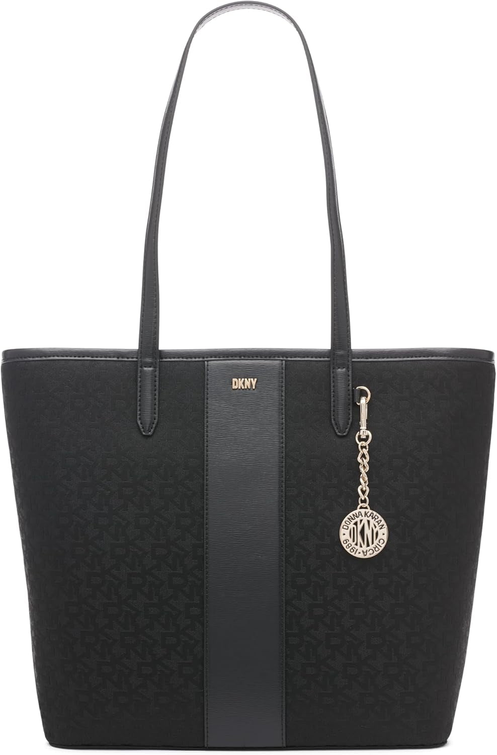 DKNY Borsa tote R31AFR73-XLB-1 da donna, Logo nero / Nero Borse da donna Naty Shop Titolo predefinito