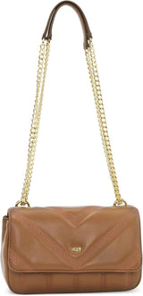 DKNY Borsa a tracolla con patta Borse Donna Naty Shop Cashew