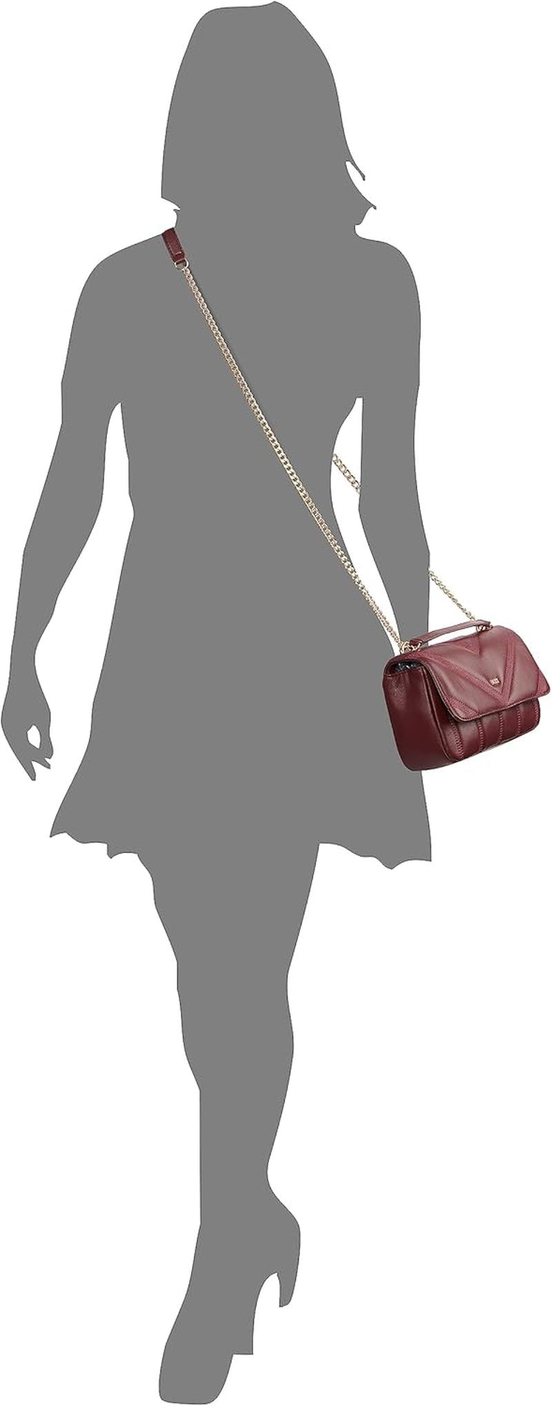 DKNY Borsa a tracolla con patta Borse Donna Naty Shop