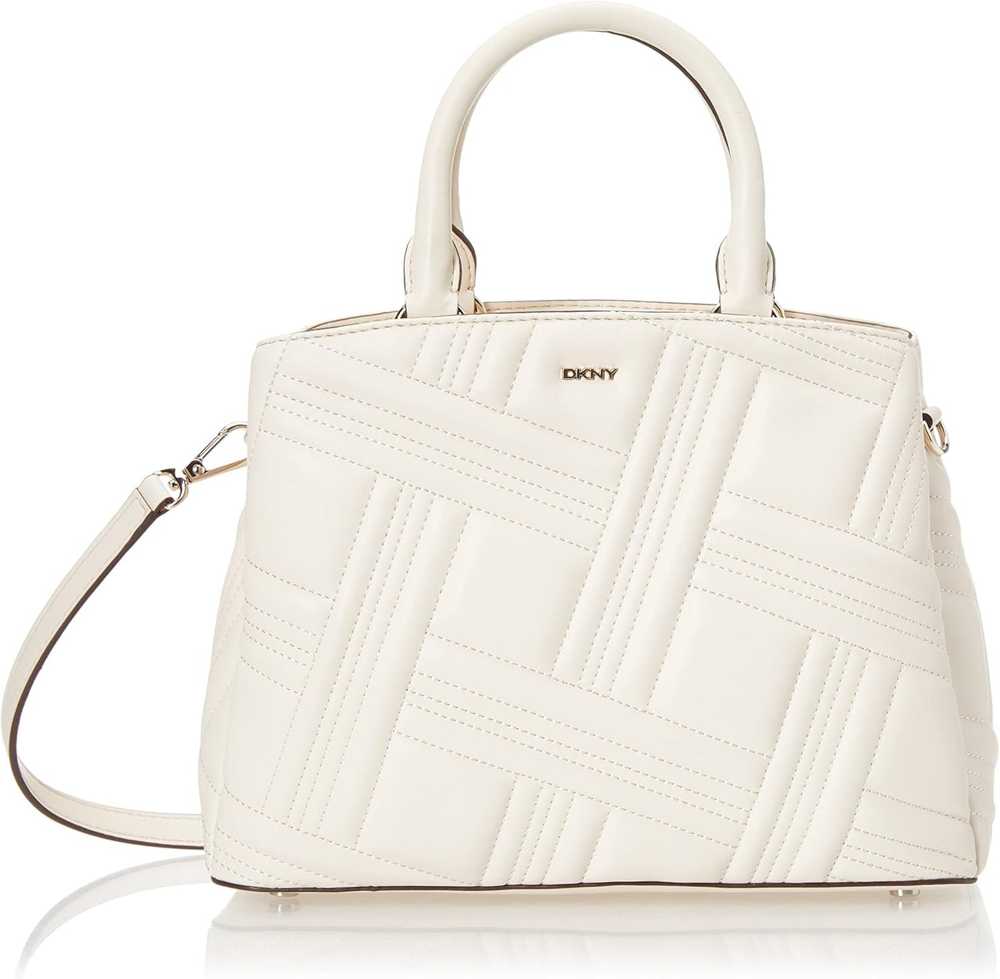 DKNY Borsa a tracolla media Donna Naty Shop Avorio Taglia unica