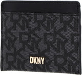 Porta carte DKNY Bryant L da donna con busta per accessori da viaggio Portafoglio da donna Naty Shop Porta carte nero