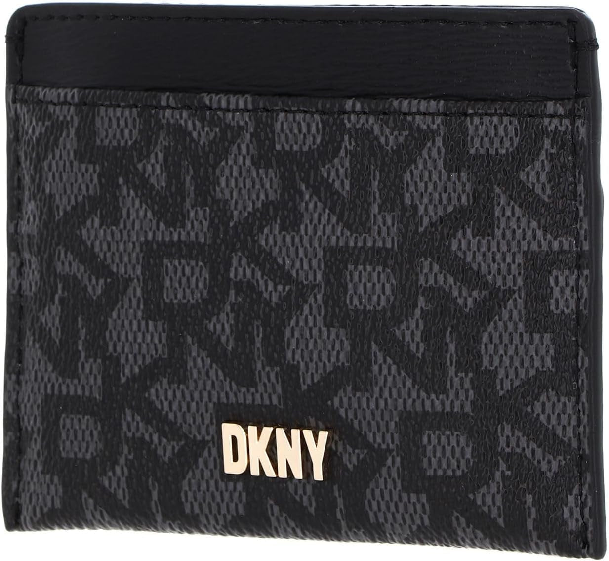 Porta carte DKNY Bryant L da donna con busta per accessori da viaggio Portafoglio da donna Naty Shop Porta carte nero