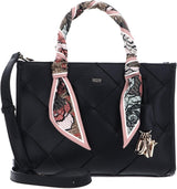 DKNY Borsa per tutti i giorni da donna Borsa a tracolla Borse da donna Naty Shop Nero / Oro