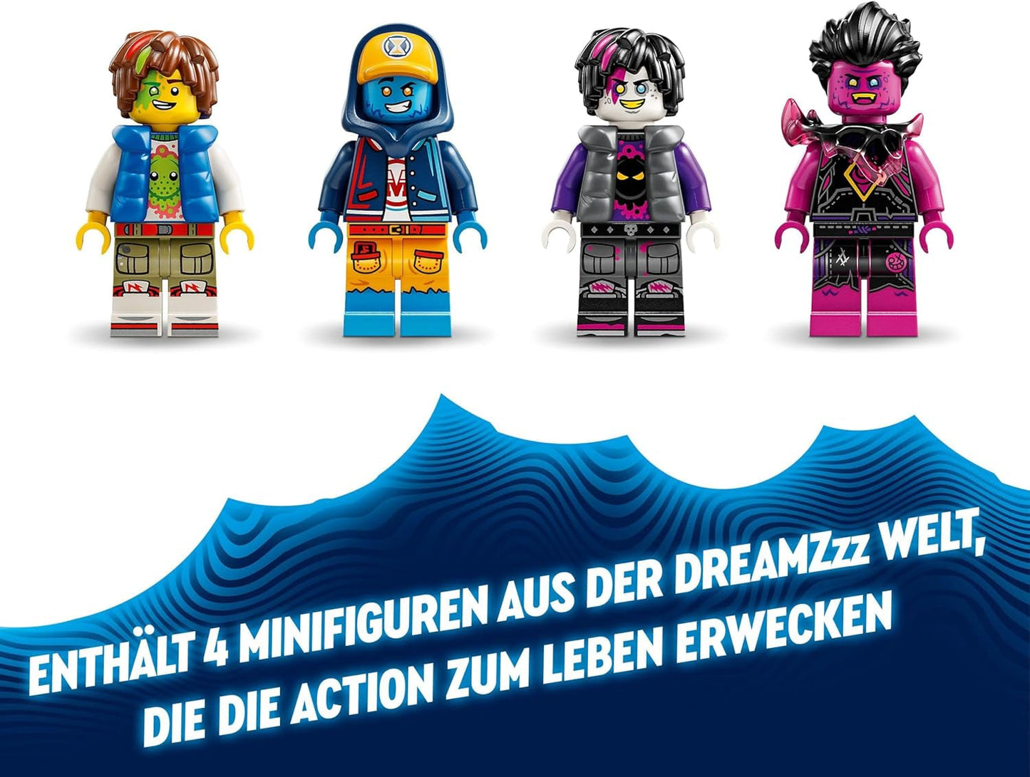 LEGO Dreamzzz 3-in-1 Mateo e Z-Blob Il Cavaliere Mech Set da gioco con mattoncini per ragazzi e ragazze di 10 anni Regalo per bambini Fantasy Set 3 Ways Robot Adventure Toy 71485 Set da costruzione Beuche den LEGO-Store