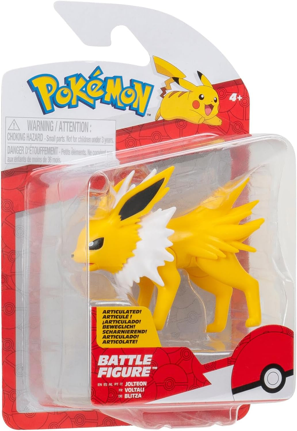 Pokémon PKW3574 - Battle Figure Pack - Blitza, Figura ufficiale dettagliata, 7,5 cm Action figure Naty Shop