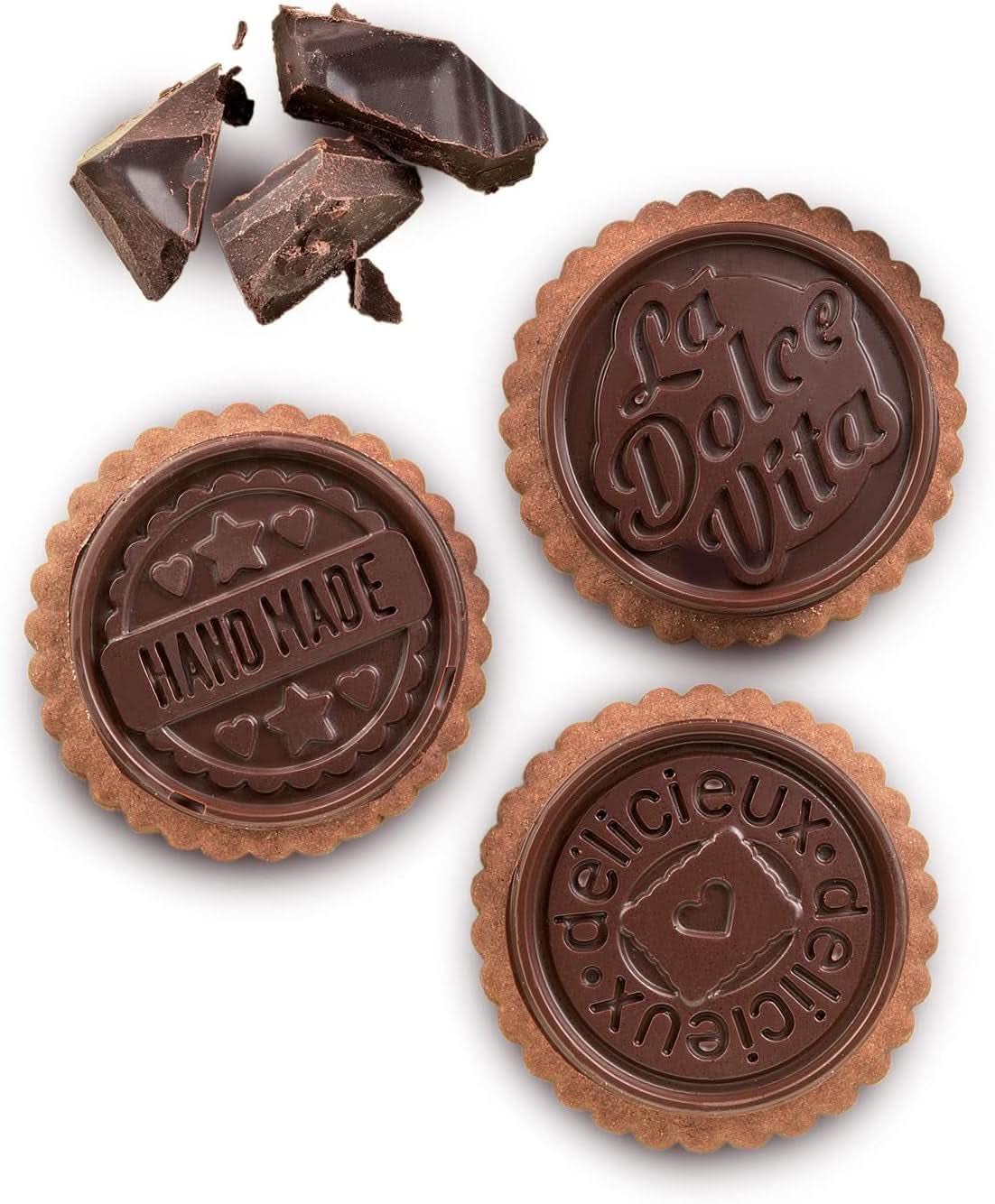 Silikomart 22.165.77.0165 CKC05 COOKIE DOLCE VITA SLIM Cucina Naty Shop