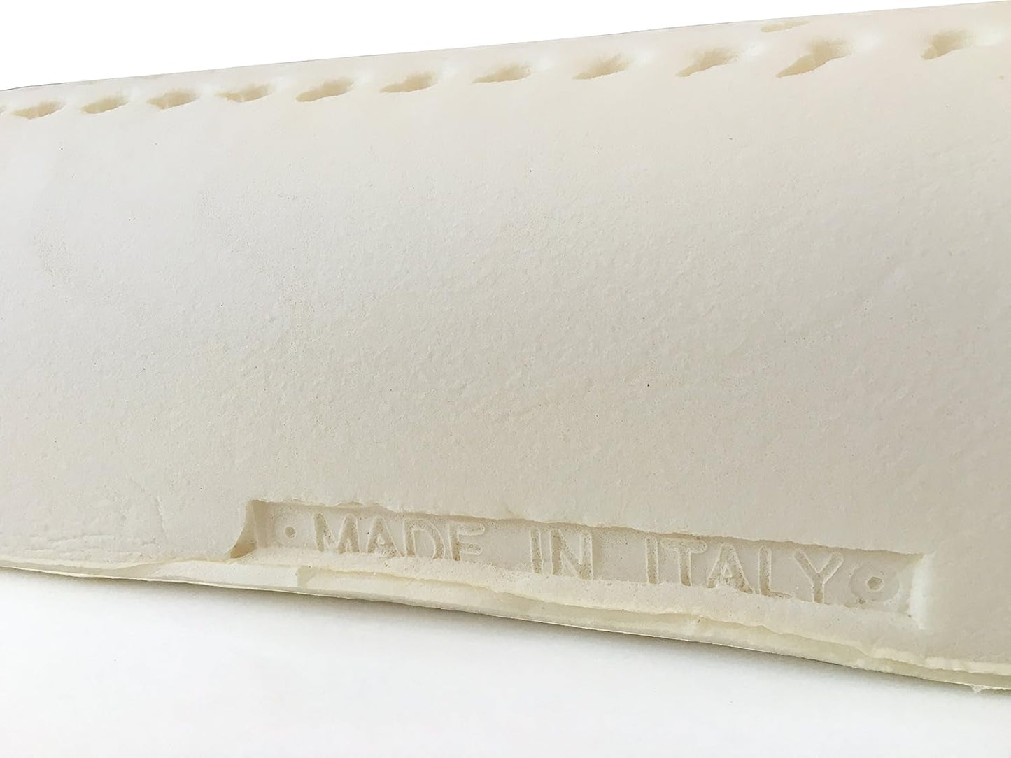 Guanciale in lattice naturale Modello Doppia Onda - Guanciale in lattice traforato Ultra traspirante Recupero naturale e sano - Massimo comfort Ergonomico Antibatterico - 100% Made in Italy Guanciali standard Naty Shop