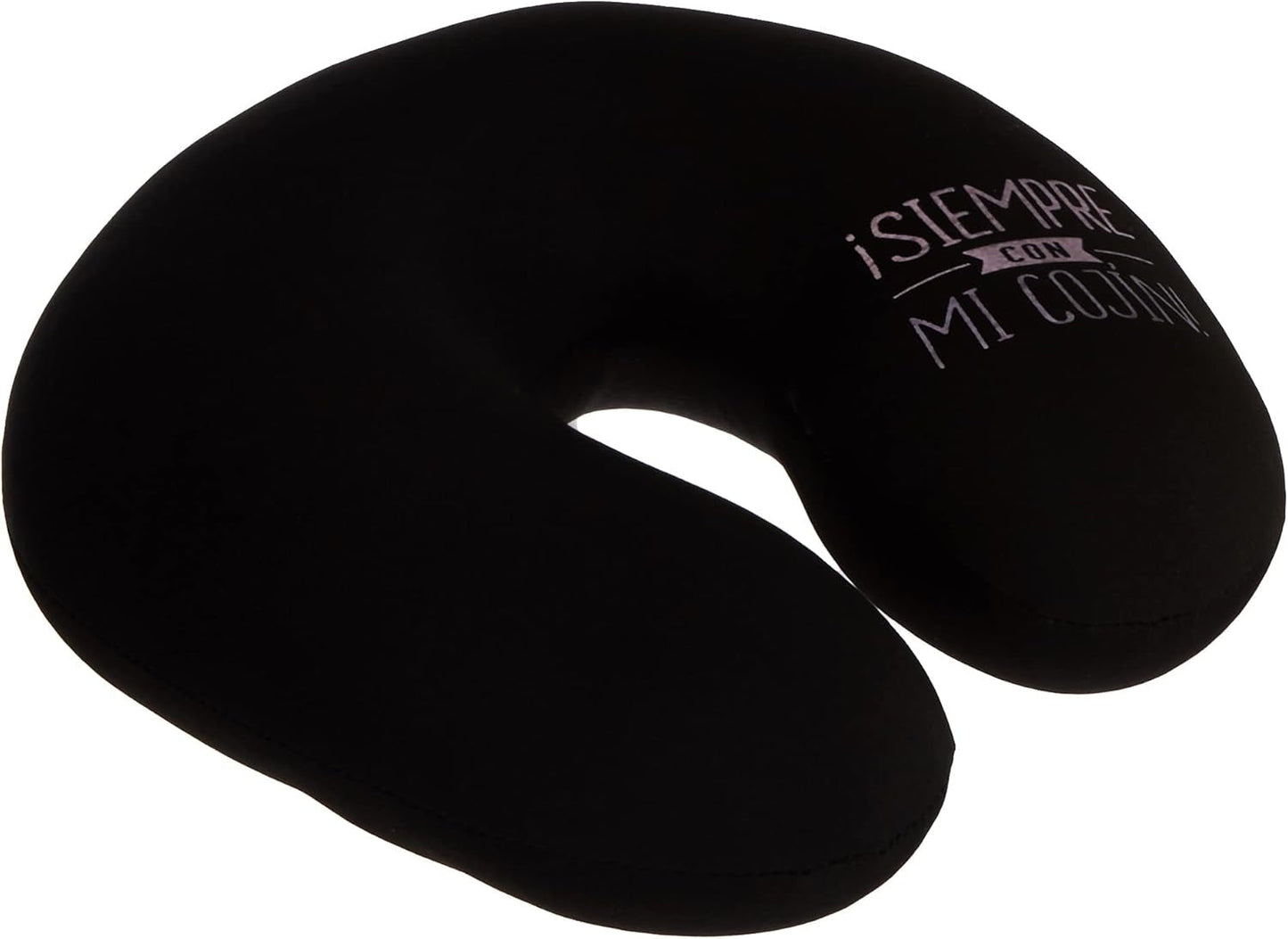 LAG VO1126- Almohada De Viaje, 26 Cm, Colore Rosa, Negro Y Azul Multicolor Cuscini da Viaggio Taglia Unica Naty Shop