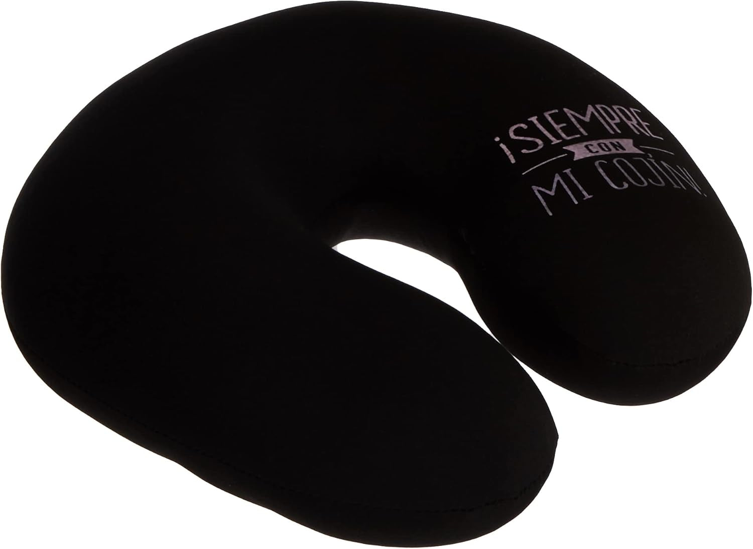 LAG VO1126- Almohada De Viaje, 26 Cm, Colore Rosa, Negro Y Azul Multicolor Cuscini da Viaggio Taglia Unica Naty Shop