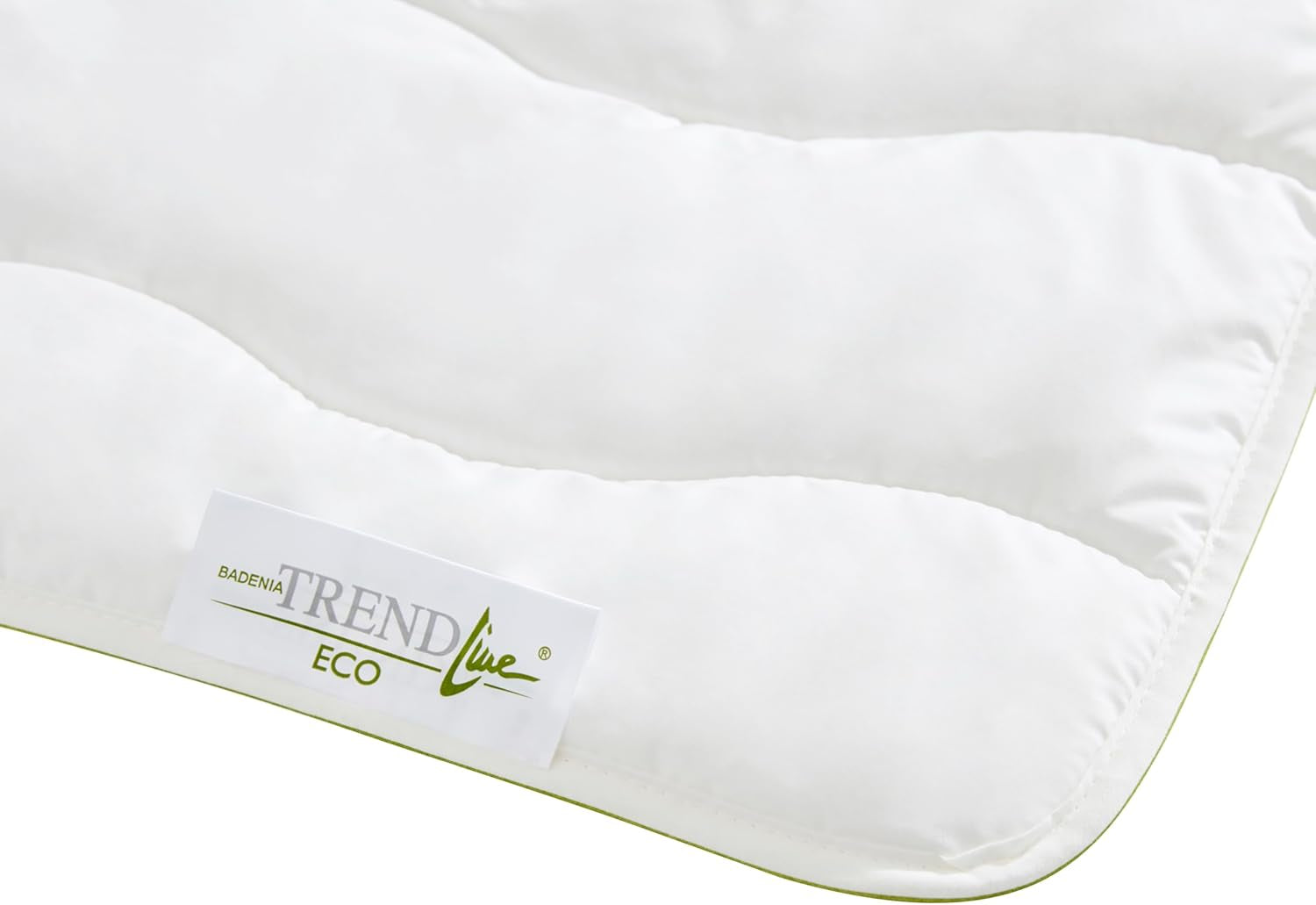 Badenia Trendline Trapunta Eco Aerelle Blu Duo 135 X 200 Cm, Bianco, Certificato Öko-Tex, Prodotto secondo lo standard di qualità tedesco. Piumini e Trapunte Naty Shop