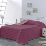 PETTI Artigiani Italiani - Copriletto singolo, copriletto double face, copripiumino primaverile, blu notte, bianco, 100% Made in Italy Naty Shop Piumini e Trapunte Fucsia Misura letto 100 (170 X260 Cm)