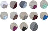 Estoralis | AVA | Trapunta boutique reversibile | Per tutte le stagioni | Colore: grigio/antracite | Per letto 80/90 cm. letto. (180 X 270 Cm. Ancho X Alto) | Trapunta trapuntata Trapunte e trapunte Naty Shop