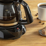 FG150813 Caffettiera Subito, 6 tazze, Nero/Acciaio inox