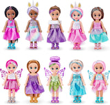 -Bambole-4.7"-Fantasy Little Friend Collection Set di 10