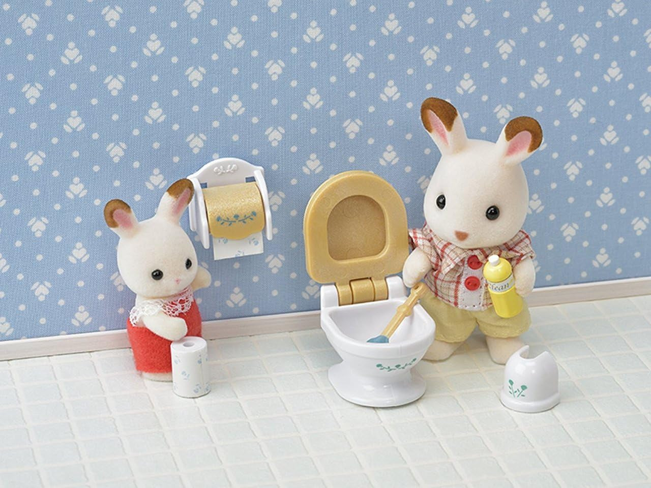 Sylvanian Families 5286 Bagno rustico - Mobili per casa delle bambole