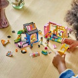 LEGO Friends Negozio di moda vintage Set da costruzione per bambini con negozio di giocattoli, personaggi e gatto, modello di gioco di ruolo per lo sviluppo socio-emotivo, regalo per bambine e bambini di 6 anni 42614 Set da costruzione Besuche den LEGO-Store