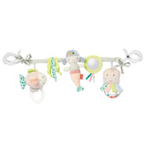 Fehn Catena per giostrina Panda Baby Mobile - catena per giostrina con simpatici personaggi - giocattolo flessibile da appendere - giocattolo per passeggino per neonati e bambini da 0+ mesi Baby Toys Naty Shop
