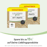 LILLYDOO Eco Pants Taglia 7 (17+ kg) Scatola mensile (85 pezzi)