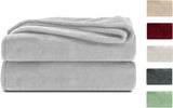 Komfortec soffice coperta, coperta comoda, coperta in pile, certificata Oeko-Tex, super morbida, 150X200 Cm, 260 G/M², beige Letti e coperte Besuche den Komfortec-Store Grigio 220 X 240 Cm