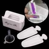 Polvere per unghie cromata Aurora Ice Shimmer Polvere di pigmenti cromati 4 pezzi Polvere cromata Nägel Nail Art Nageldesign
