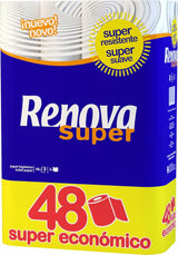 Carta igienica Renova Super, 48 rotoli