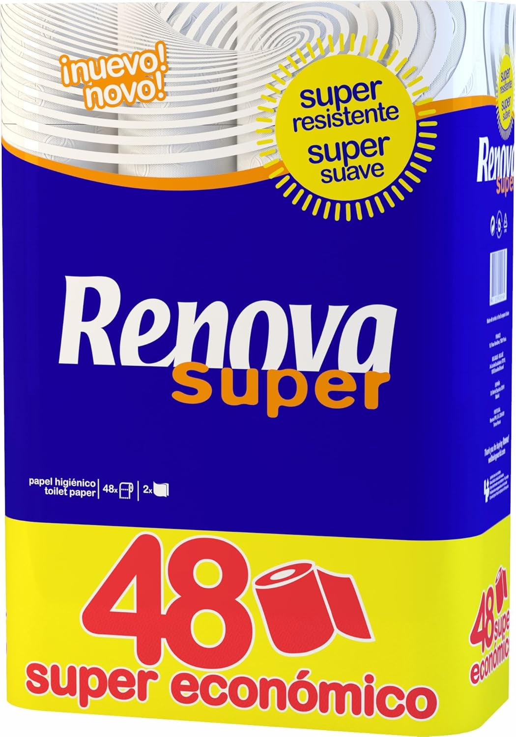Carta igienica Renova Super, 48 rotoli