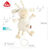 Carillon Fehn pecora per addormentare il bambino - peluche con attacco - canzone per addormentare "la ninna nanna di Brahms" - giocattolo per bambini da viaggio e a casa - giocattoli musicali per neonati e bambini Bebe Naty Shop Toys